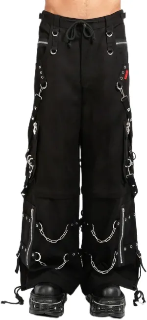 Skull Stud Pants [Black/Black]