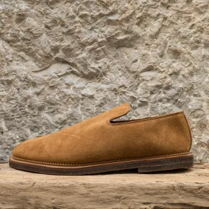 Slipper 2010 in Anise Janus Calf Suede