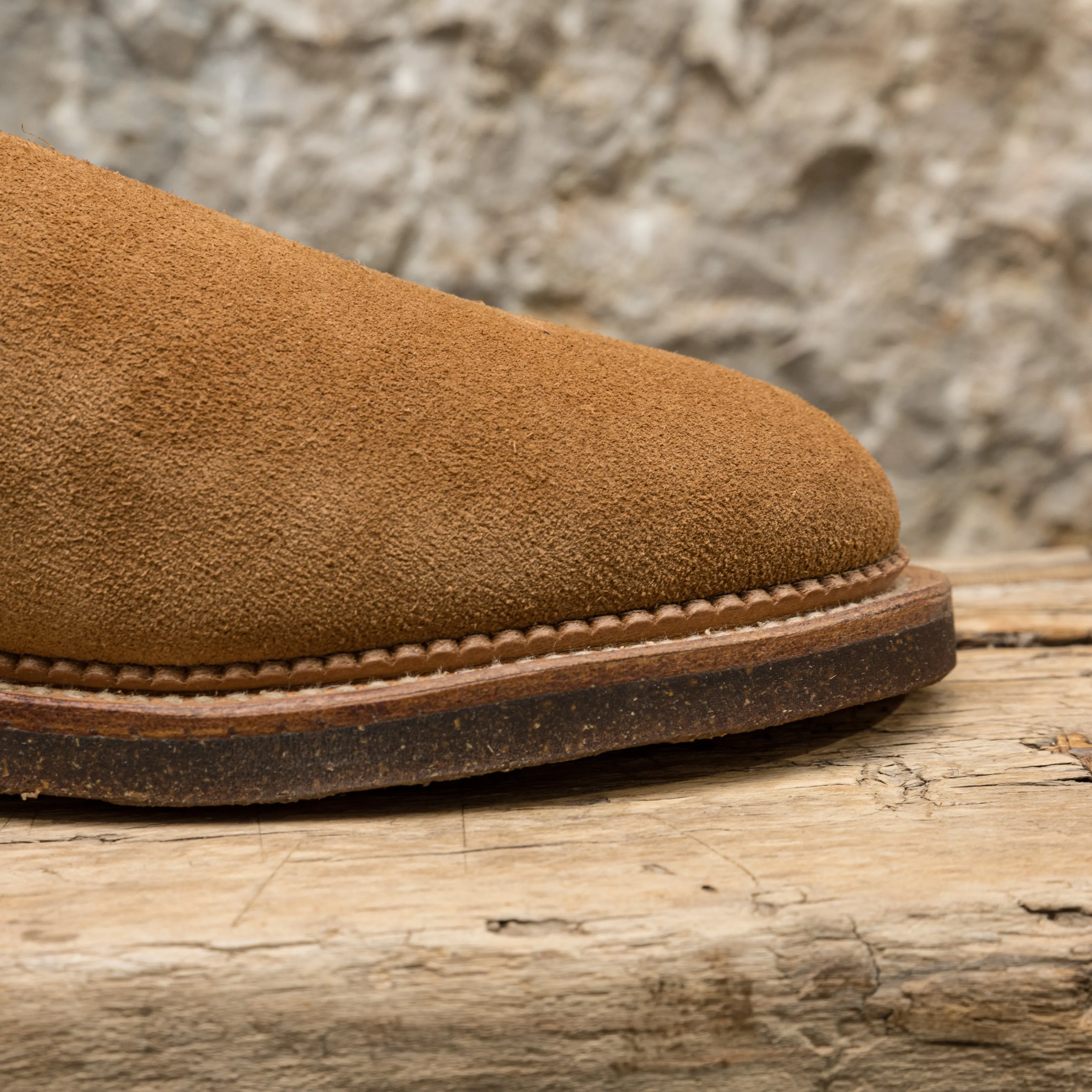 Slipper 2010 in Anise Janus Calf Suede