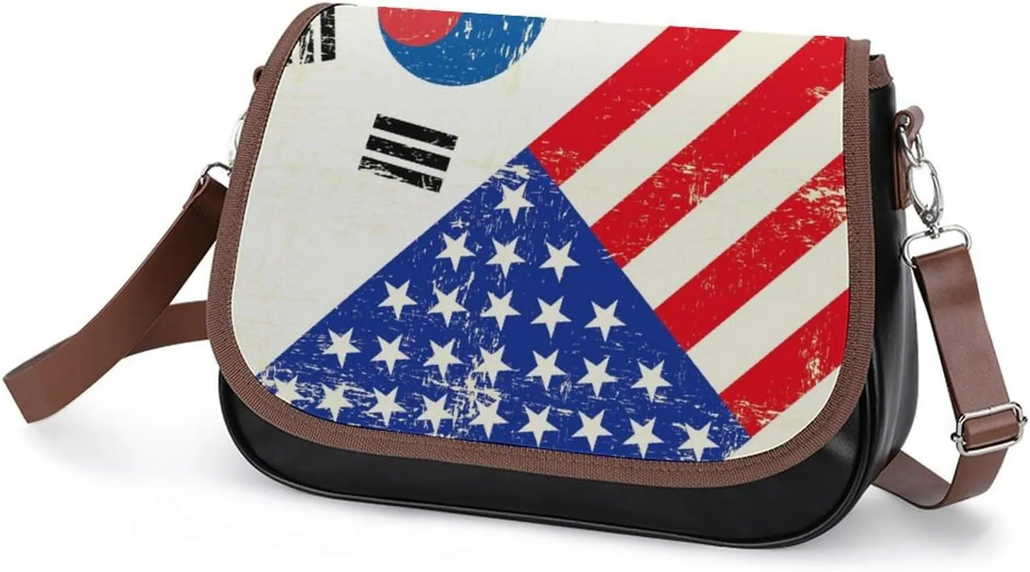 Small Leather Crossbody Purse for Women Men Ladies Handle Shoulder Bags