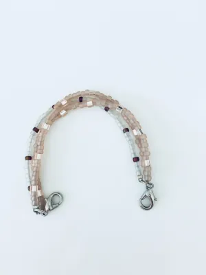 Soft pink 3 strand