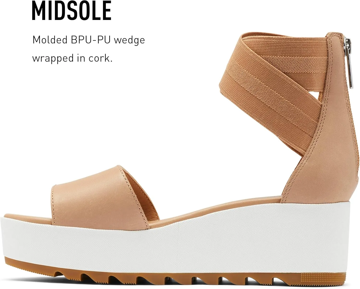 Sorel Women's Cameron Flatform Ankle Strap Sandal