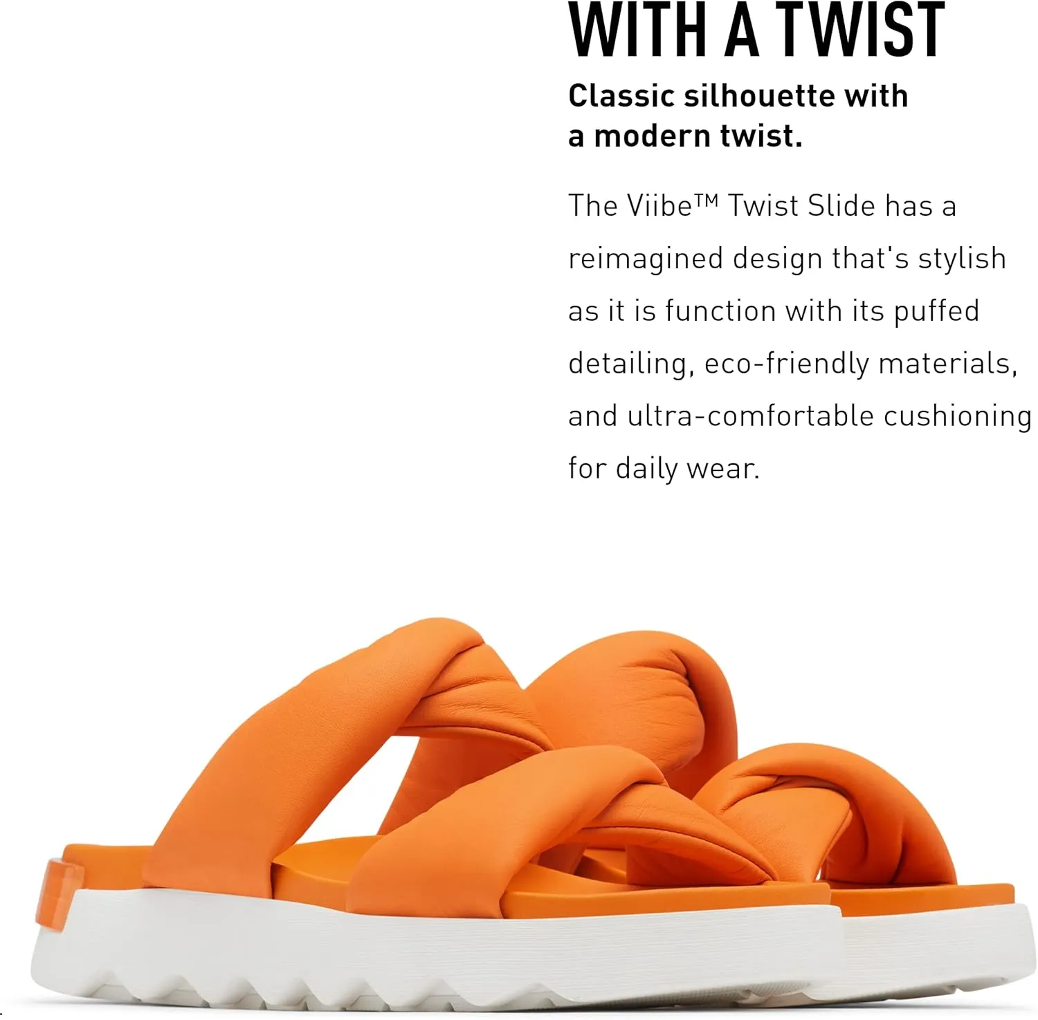 Sorel Women's Viibe Twist Slide Sandals