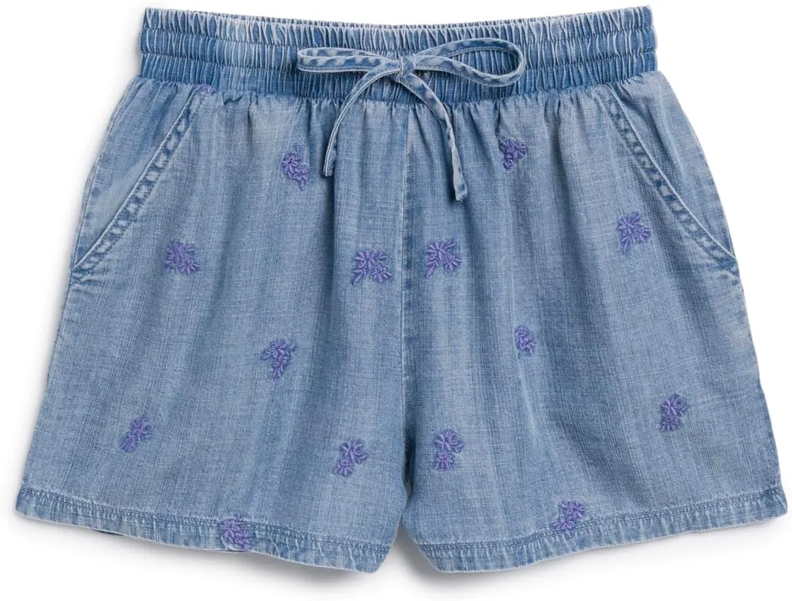 Splendid Girls' Tossed Flower Short
