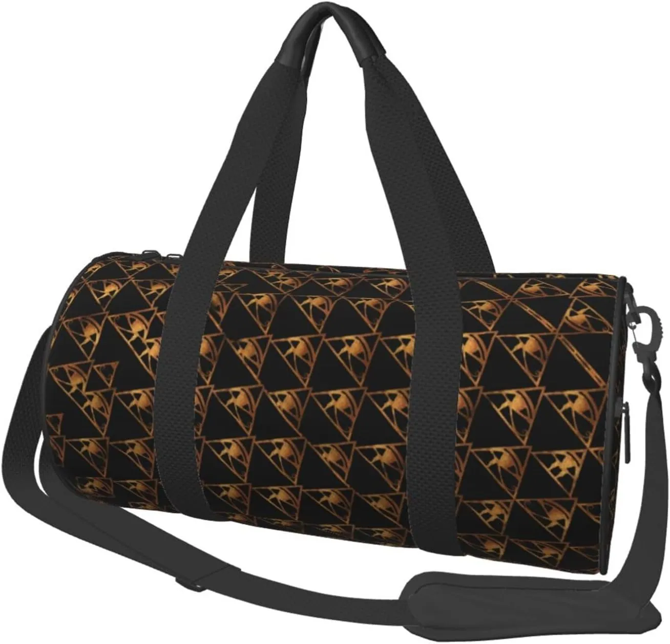 Sports Duffel Eye Of Egyptian Ancient Round Gym Bag For Men/Women Dance Travel Weekender