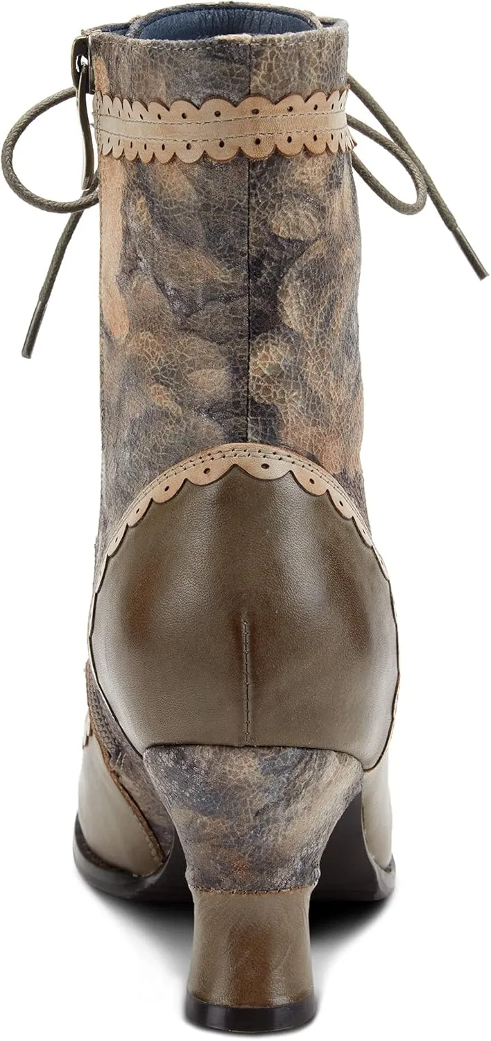 Spring Step L'Artiste Women's Bewitch-Floral Ankle Boot