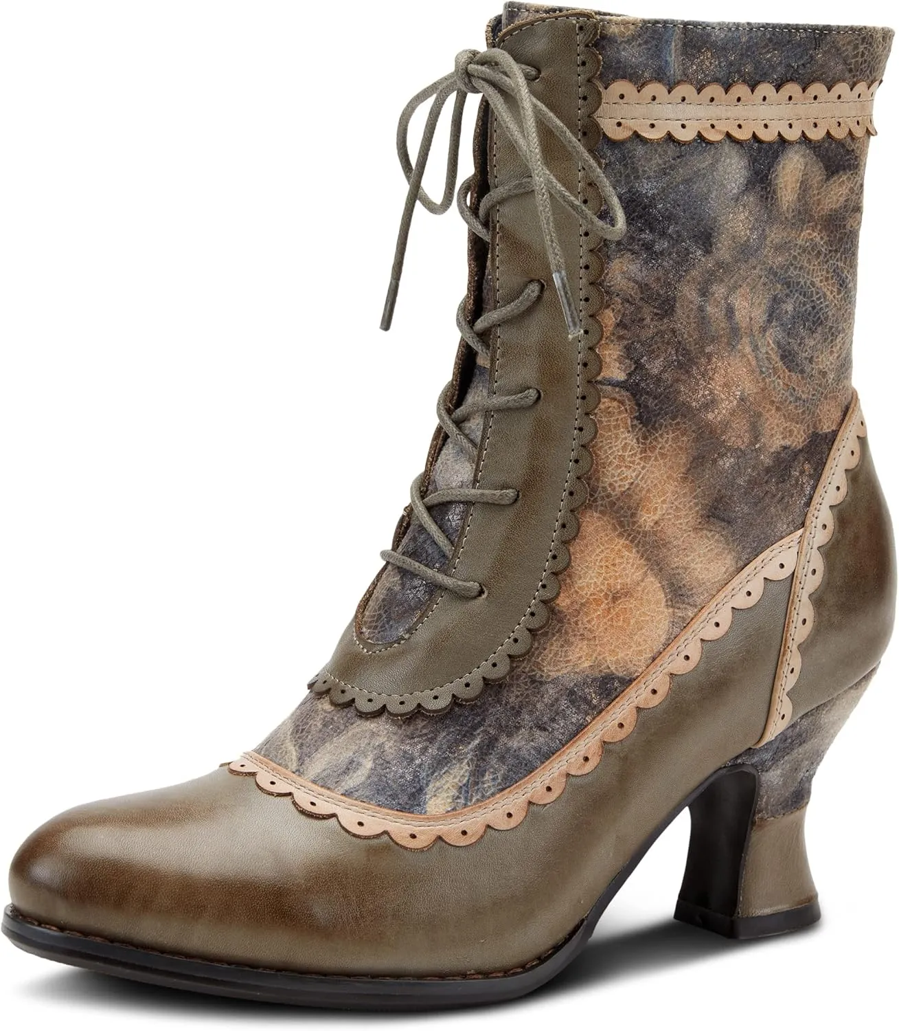 Spring Step L'Artiste Women's Bewitch-Floral Ankle Boot