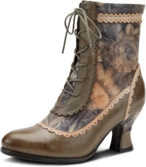 Spring Step L'Artiste Women's Bewitch-Floral Ankle Boot