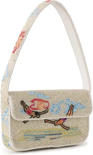 STAUD Women's Tommy Beaded Bag