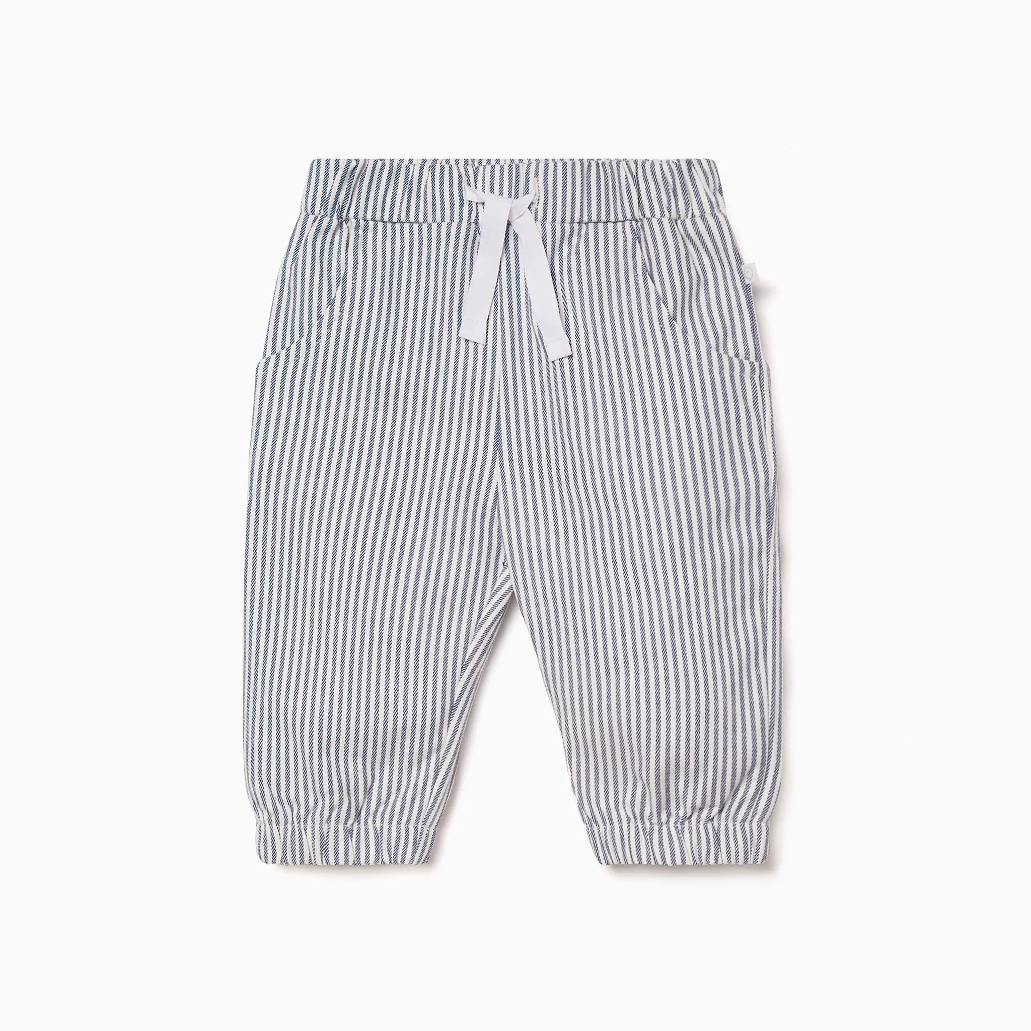 Striped Drawstring Trousers