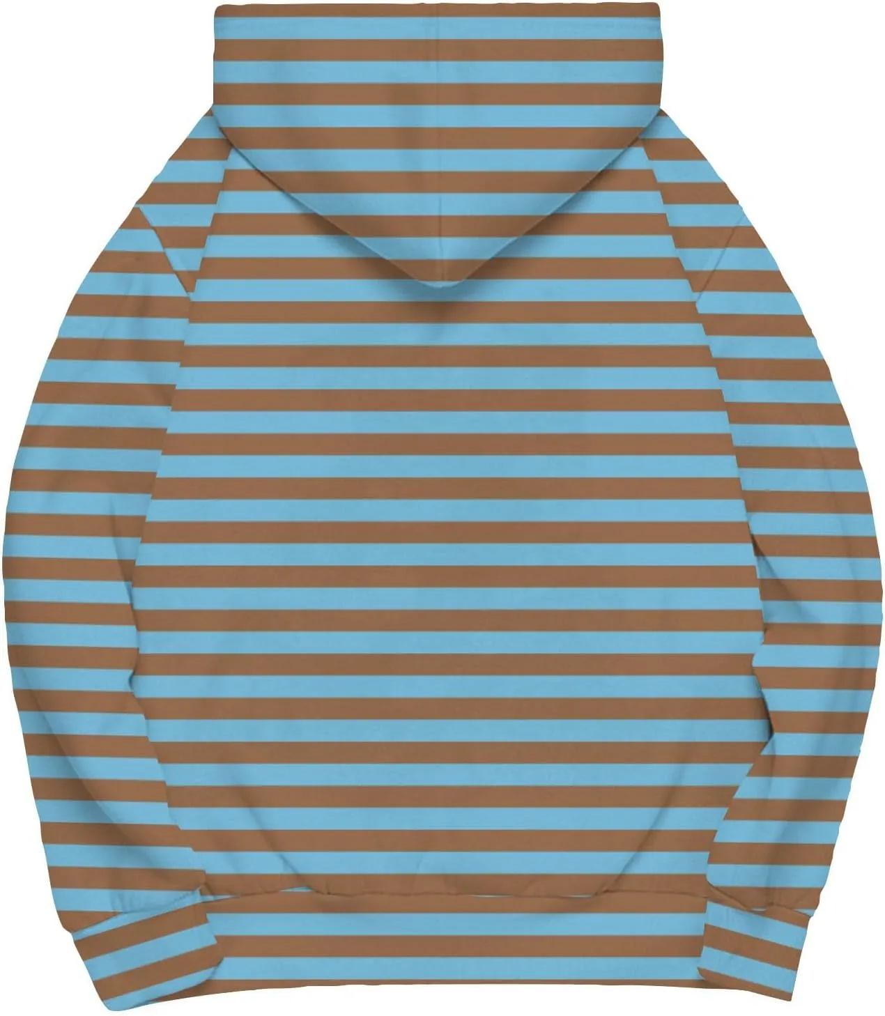 Striped Sweatshirts Women Long Sleeve Drawstring Athletic Hoodies Pullover Sweater Tops Preppy Clothes Fall Outfits