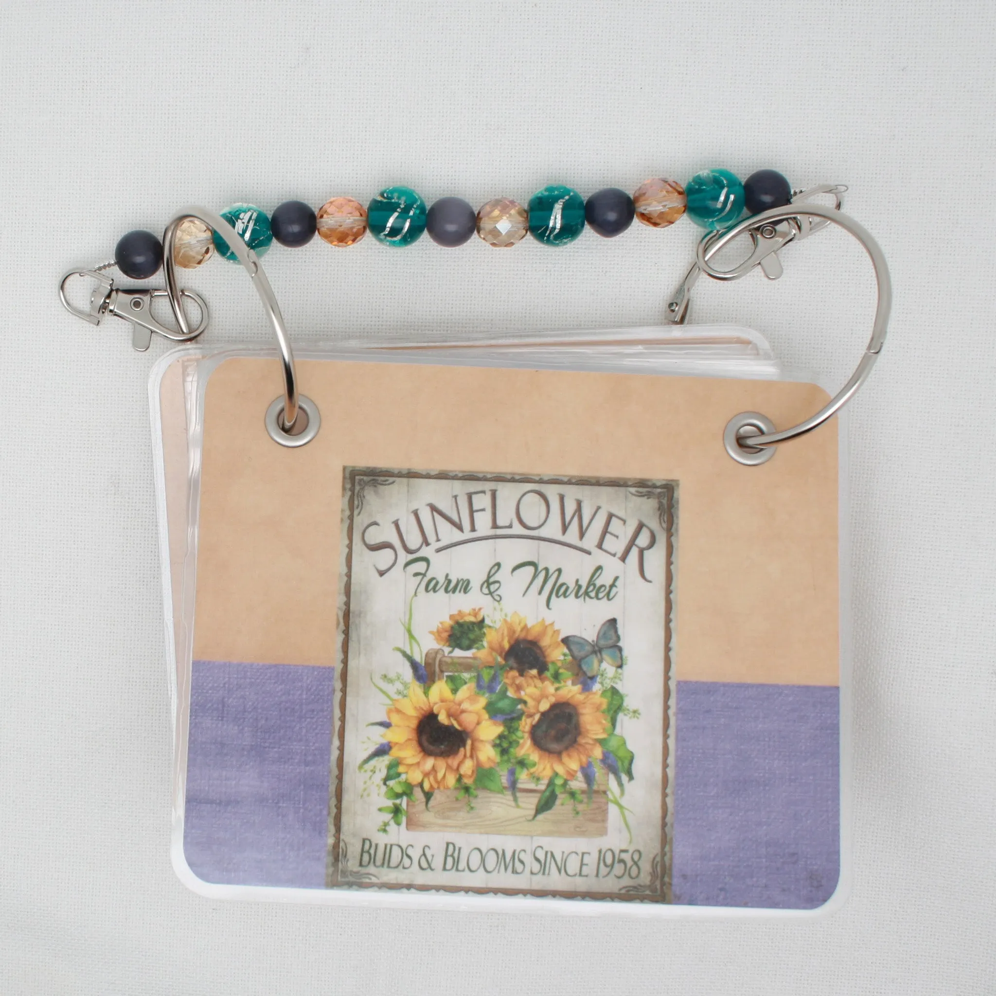 Sunflower Floss Bag Book