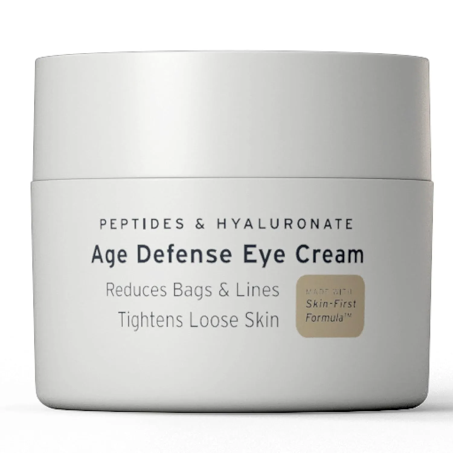 Supply Age Defense Eye Cream– Anti-Aging Eye Moisturizer with Peptides, Hyaluronic Acid & Caffeine – Reduces Dark Circles, Puffiness & Eye Bags 0.5 oz