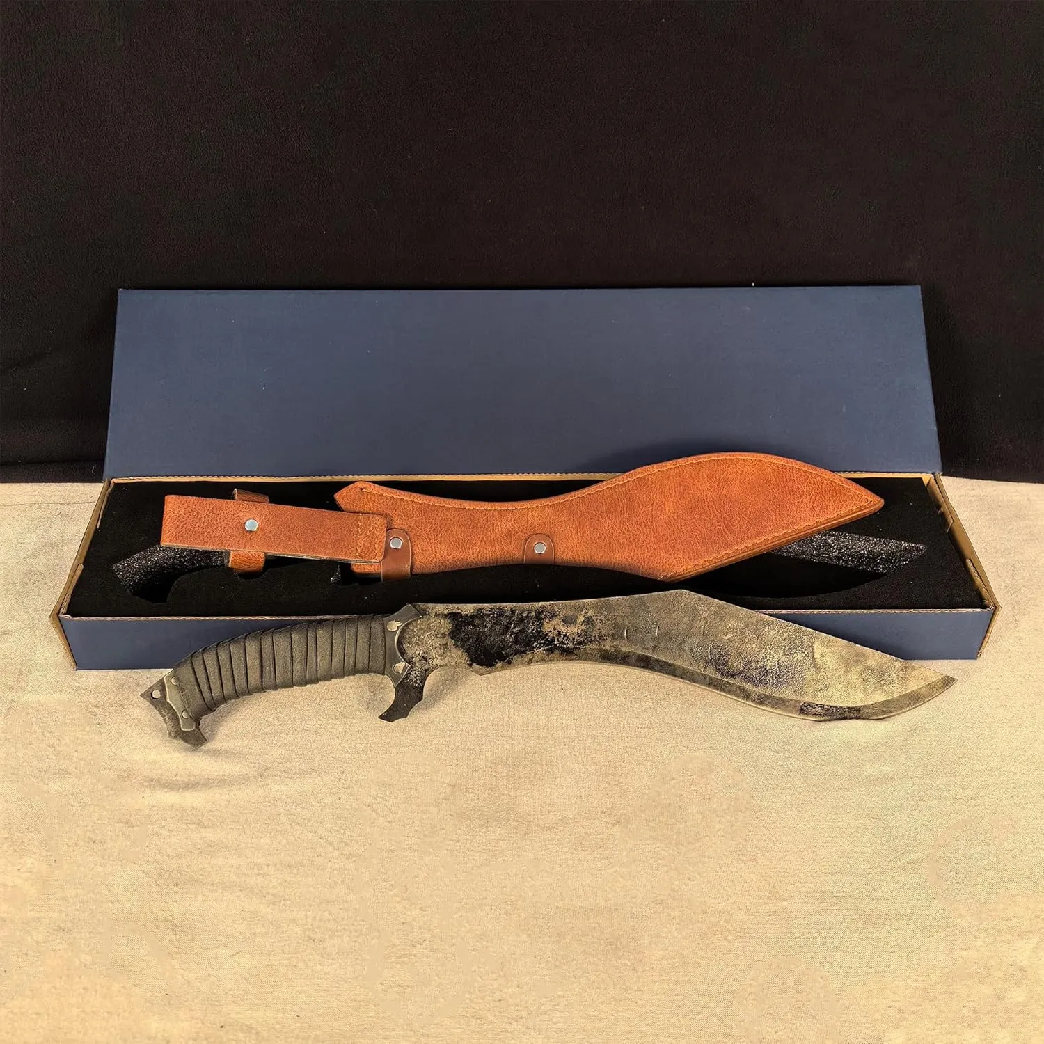 SV Handmade cast Manganese Steel Chopping Blade Sword, Full Tang, Outdoor, Hunting, Camping, Hiking, Survival, with Protective Cover, Multiple Styles to Choose from