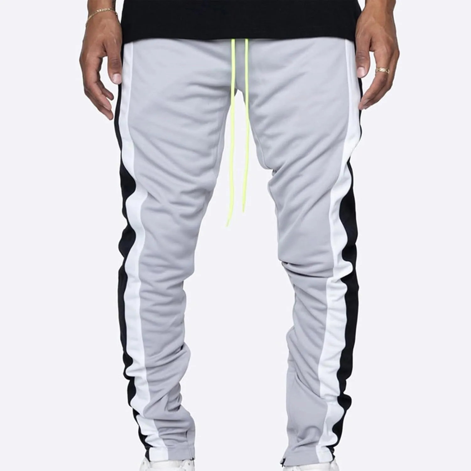 Sweatpants for Men Performance Relaxed Fit Casual Fashion Athletic Sport Drawstring Pants Trendy 2024 Joggers