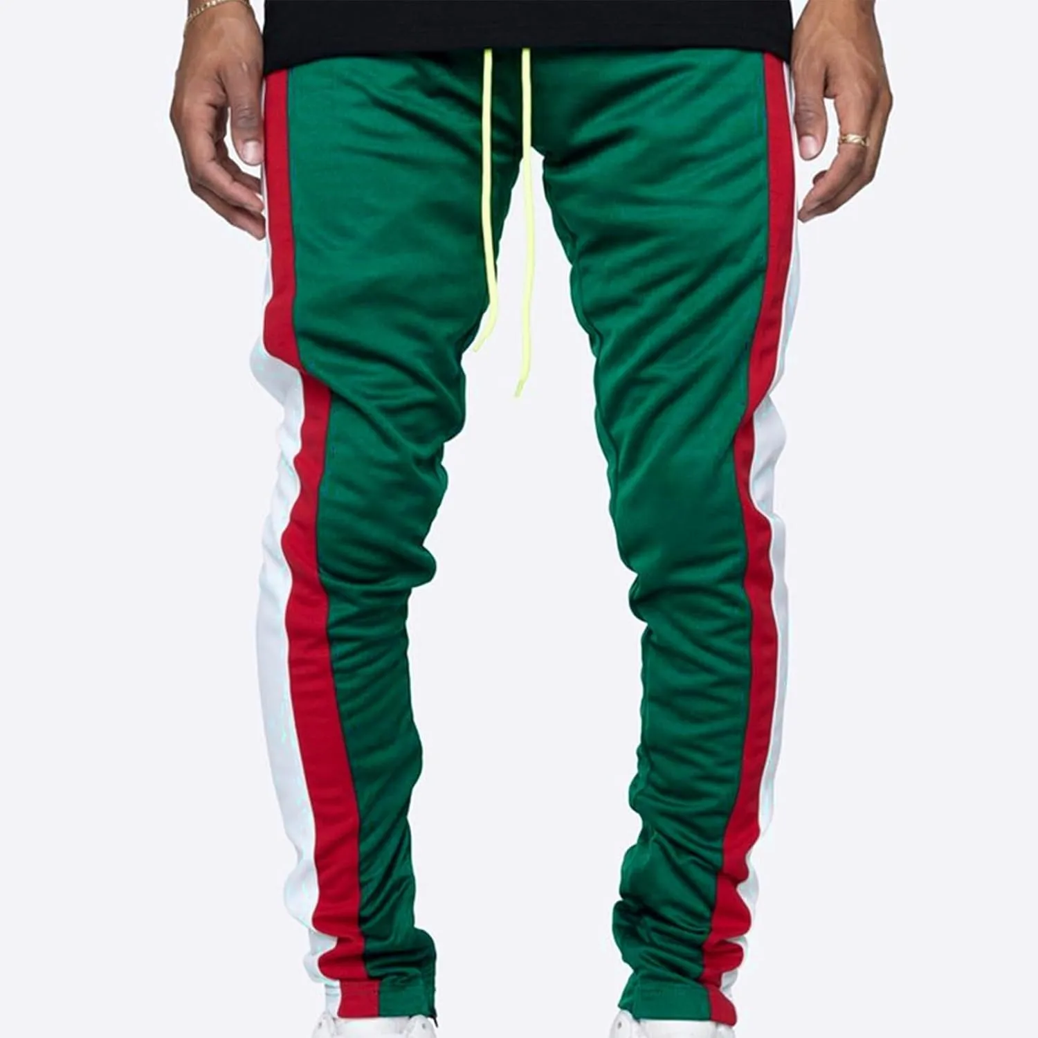 Sweatpants for Men Performance Relaxed Fit Casual Fashion Athletic Sport Drawstring Pants Trendy 2024 Joggers