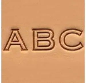 Tandy Leather Craftool� 1/2" (13 mm) Block Alphabet Set 8143-00