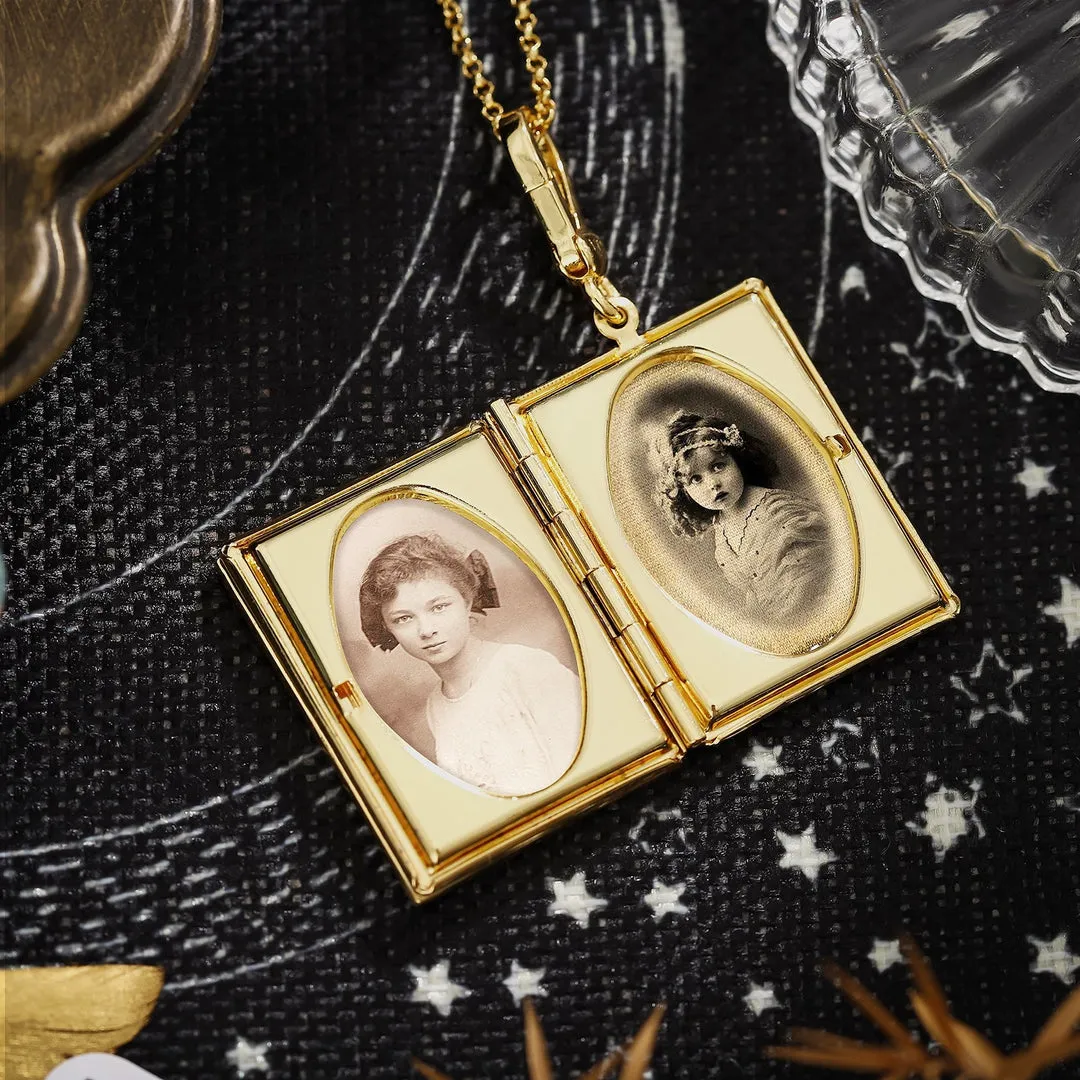 Tarot Locket Pendant Set A