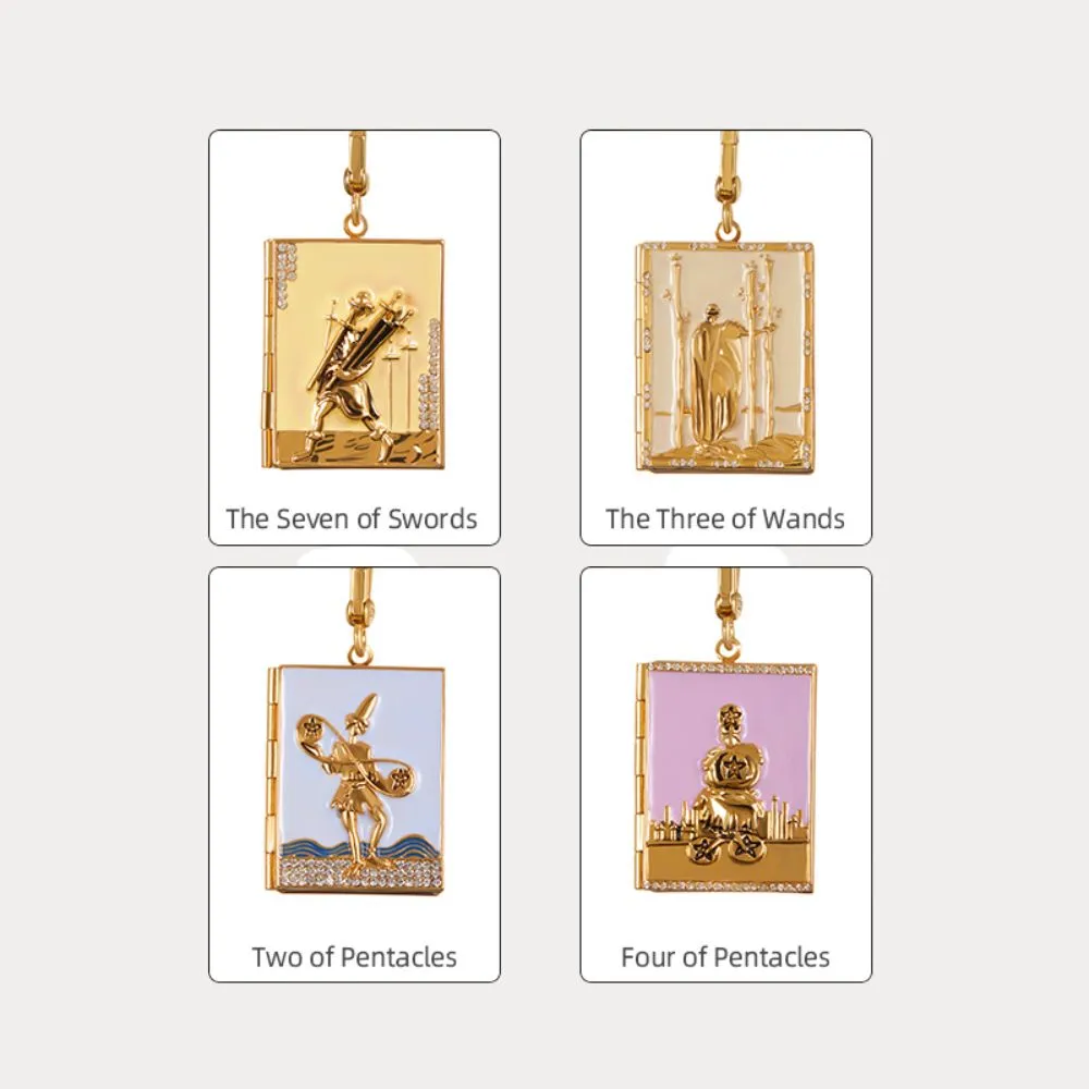 Tarot Locket Pendant Set B