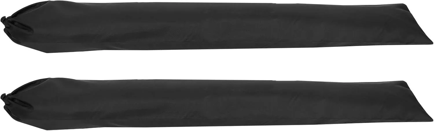 Tent Pole Bag, Trekking Poles Carrying Bags Portable Walking Stick Storage Pouch Outdoor Canopy Pole Organizer Foldable Climbing Sticks Rods Case Container for Camping Hiking Travel Fishing 2PCS