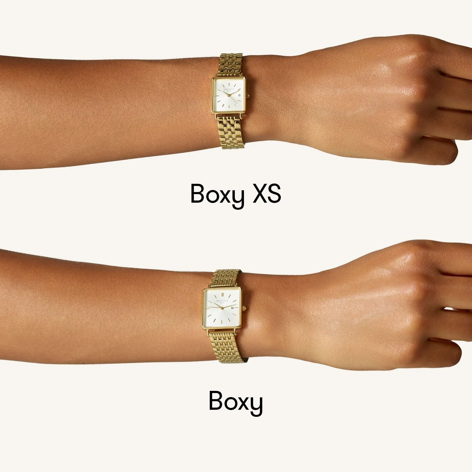 The Boxy XS Silver Mesh