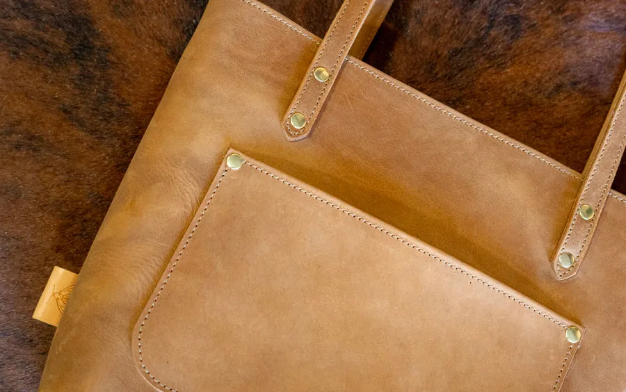 The Modern Leather Tote