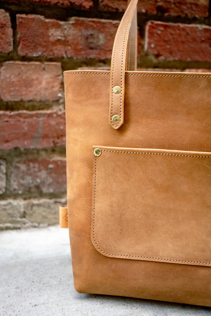 The Modern Leather Tote