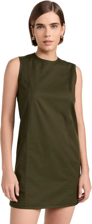 Theory Women's Sleeveless High Crew Dress