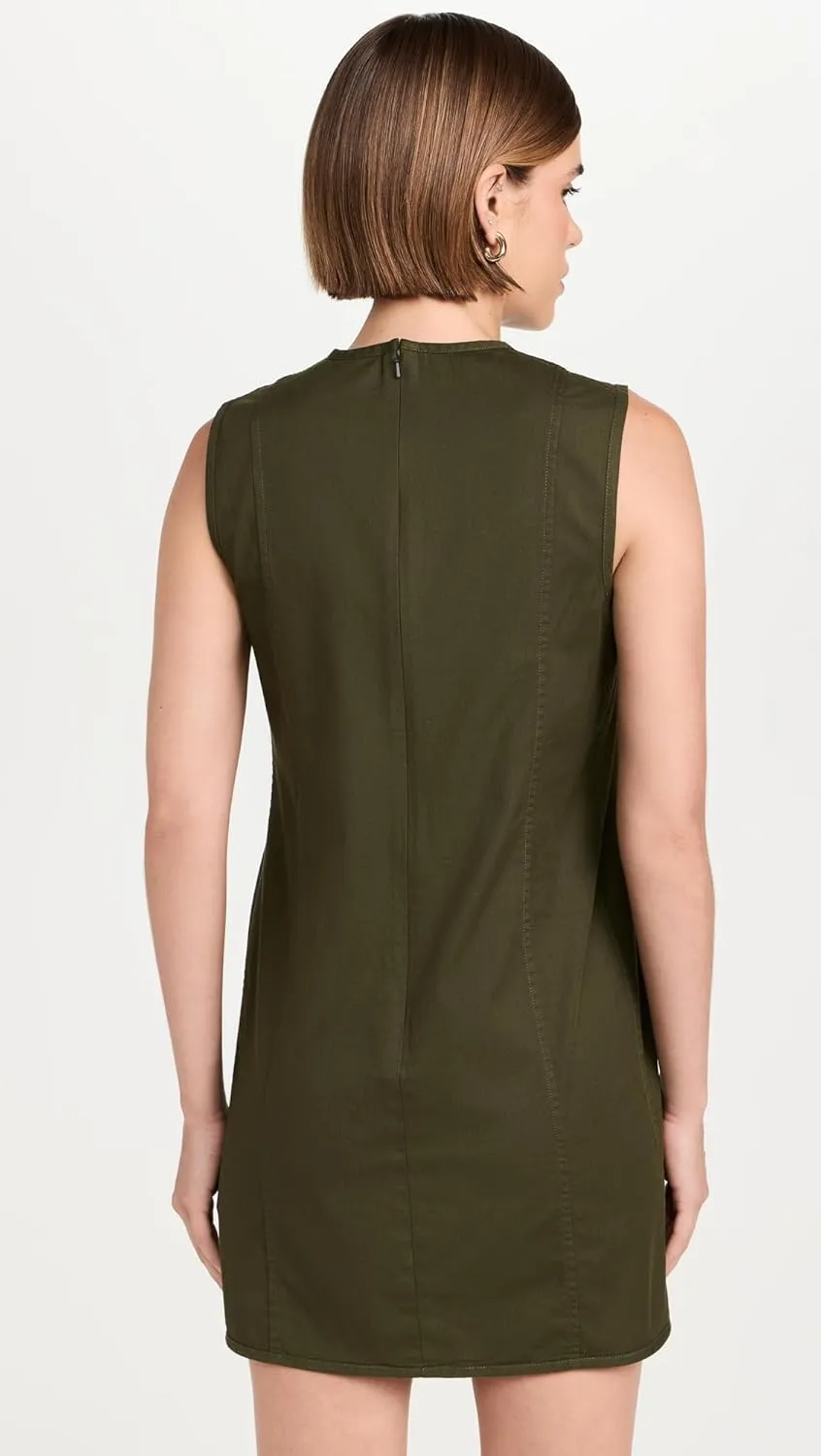 Theory Women's Sleeveless High Crew Dress