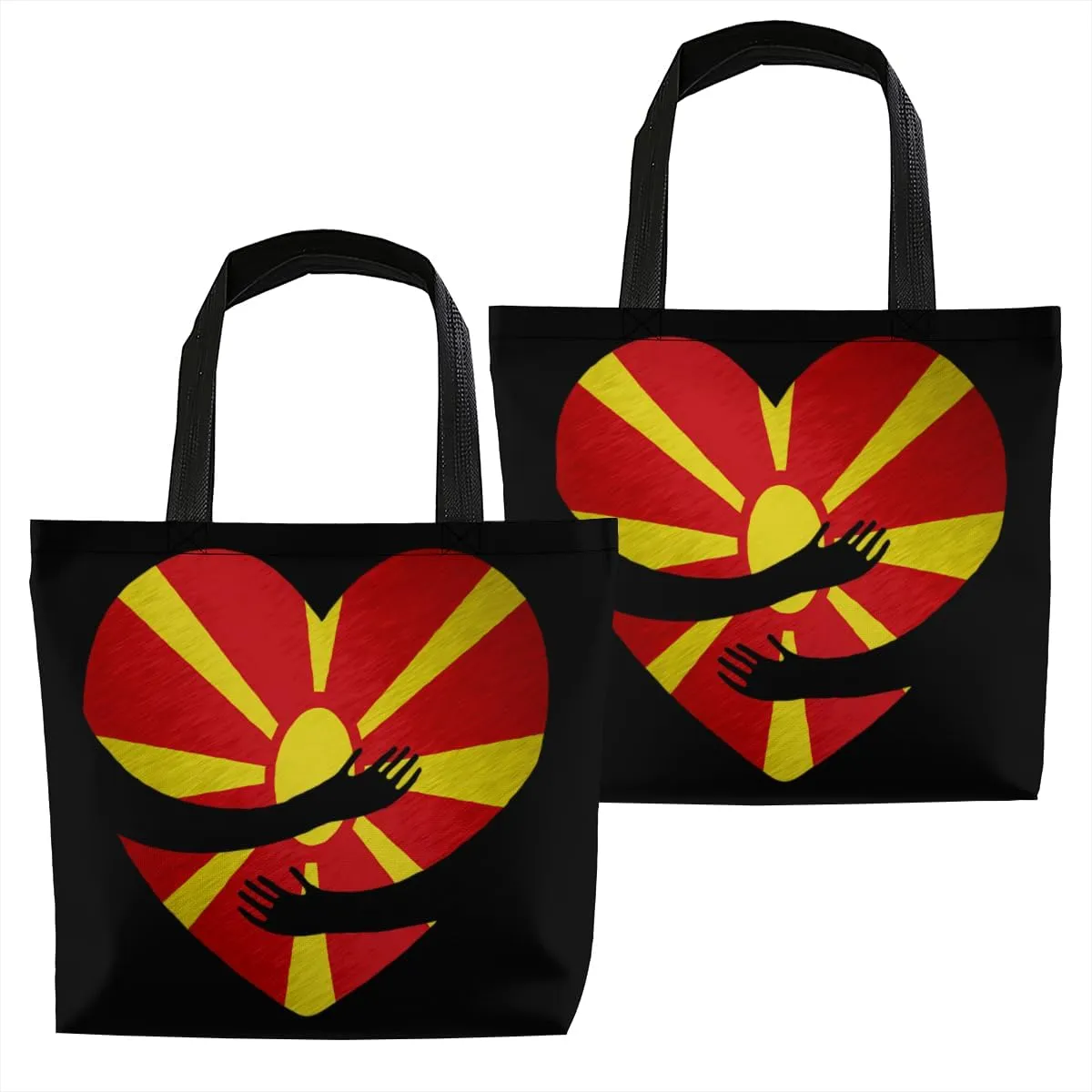 Tote Bag for Women Men Large Reusable Beach Shoulder Bags With Zipper for Gym Shopping Travel Gifts Yoga