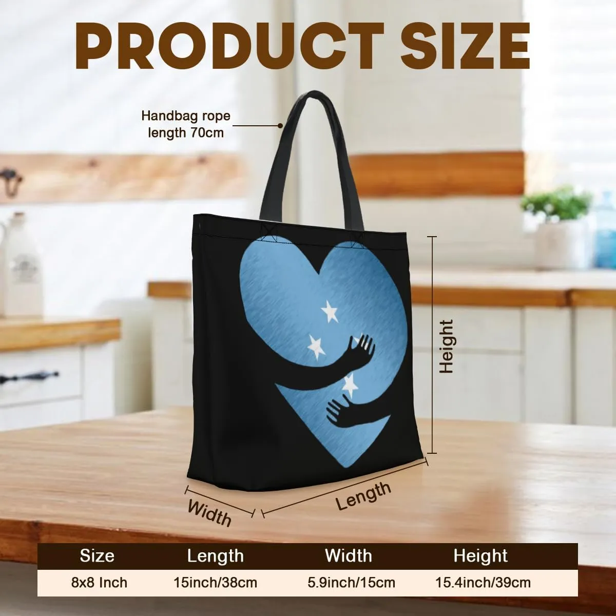 Tote Bag for Women Men Large Reusable Beach Shoulder Bags With Zipper for Gym Shopping Travel Gifts Yoga