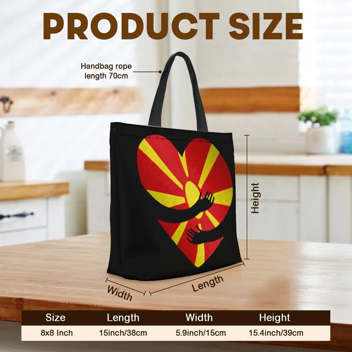 Tote Bag for Women Men Large Reusable Beach Shoulder Bags With Zipper for Gym Shopping Travel Gifts Yoga