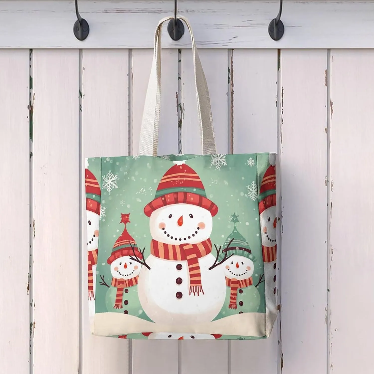Tote Bag Laptop Handbag Meat Slices Pattern Grocery Bag Canvas Shoulder Bag Crossbody Bag for Travel