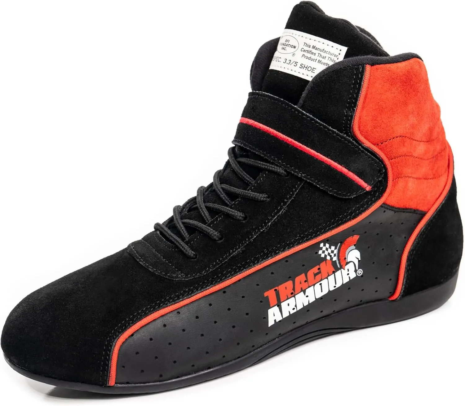 TRACK ARMOUR] SFI 3.3/5 Auto Racing Shoes Black