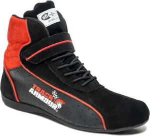 TRACK ARMOUR] SFI 3.3/5 Auto Racing Shoes Black