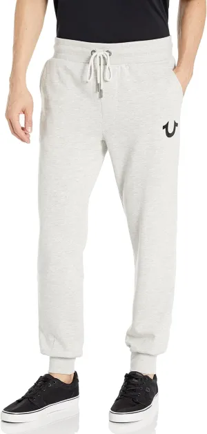 True Religion Men's Metallic Horseshoe Jogger