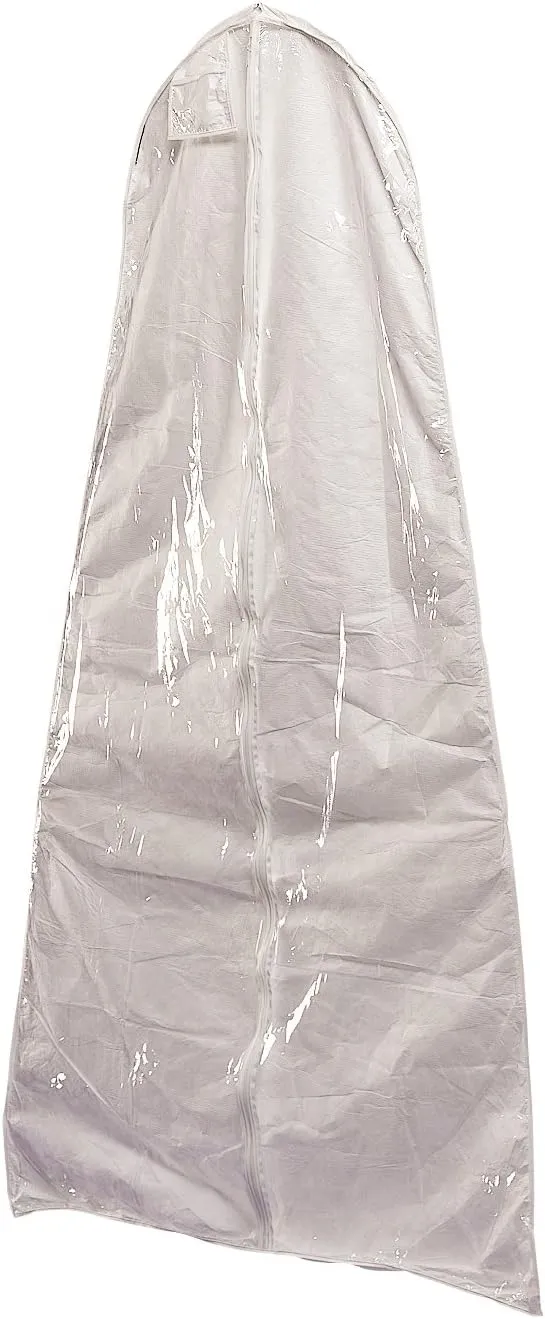 Tyvek Bell-Shaped Wedding Gown Bag 72" | Storage for Wedding Gowns