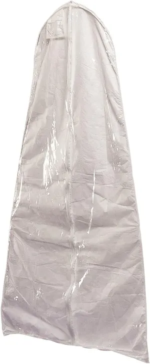Tyvek Bell-Shaped Wedding Gown Bag 72" | Storage for Wedding Gowns