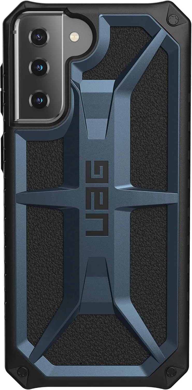 URBAN ARMOR GEAR UAG Designed for Samsung Galaxy S21 Plus Case Blue Mallard Rugged Lightweight Slim Shockproof Premium Monarch Protective Cover, [6.7 inch Screen]