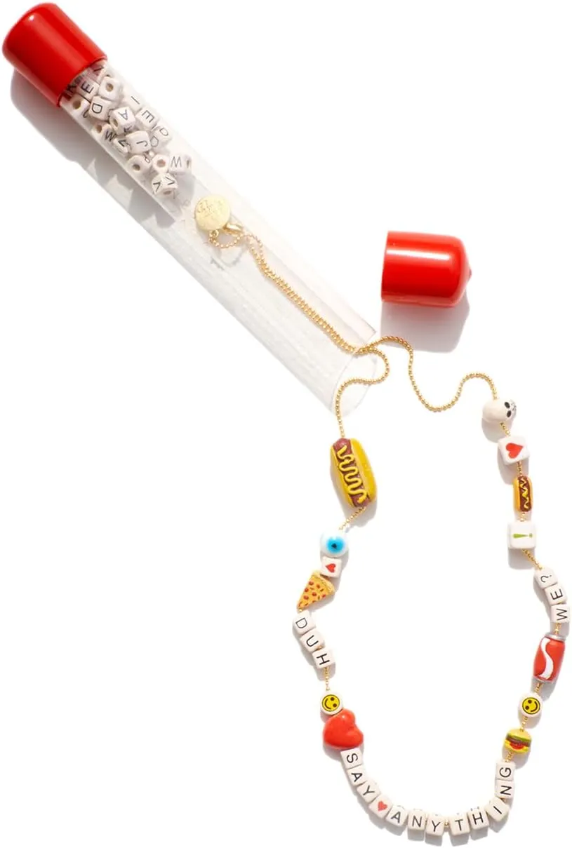 Venessa Arizaga Say Anything DIY Necklace Kit (Snack Attack)
