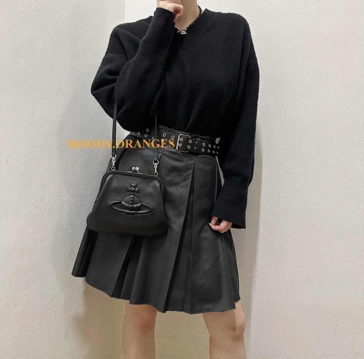 Vivienne Westwood Calf Leather Chelsea Bag