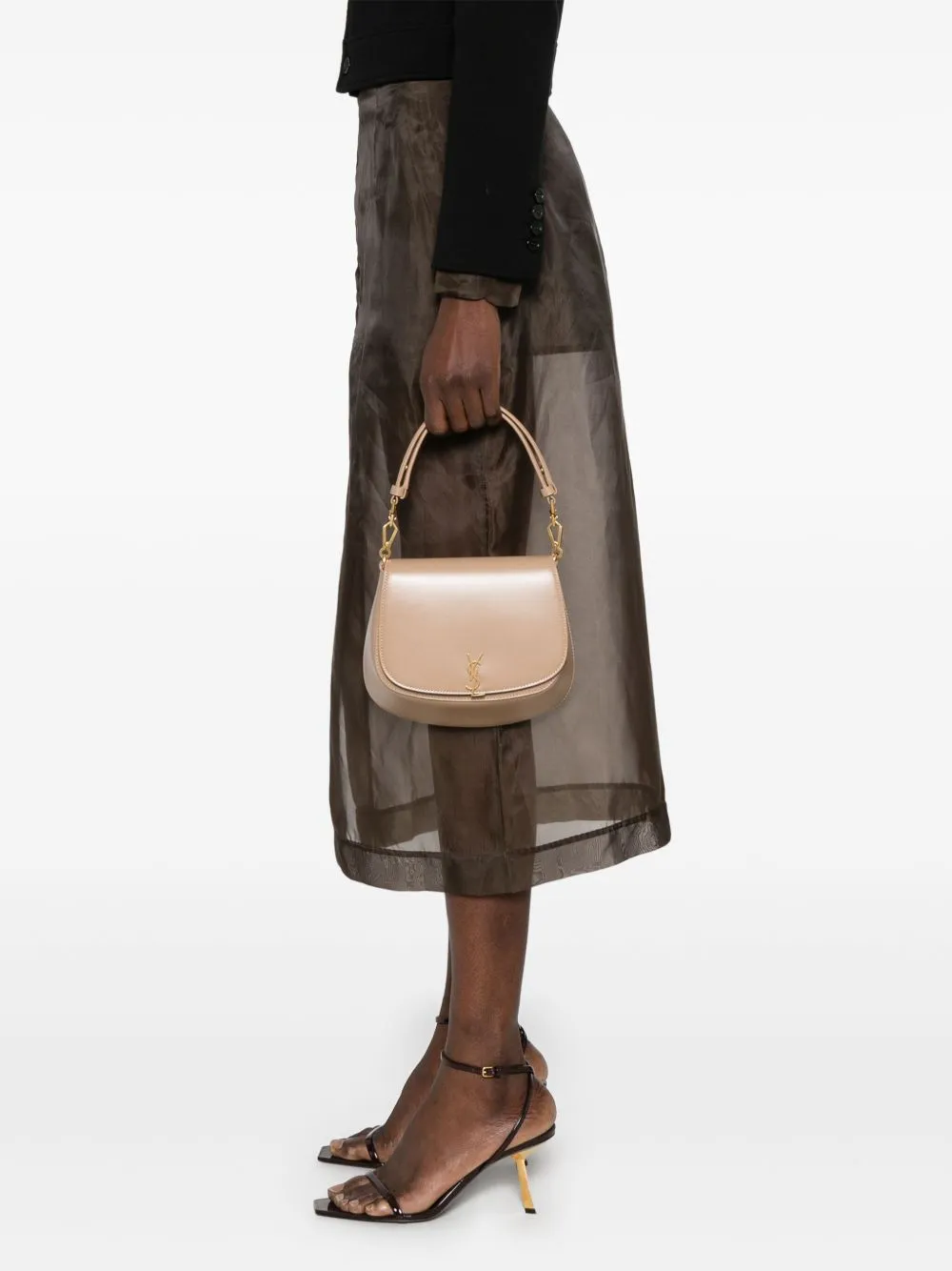 Voltaire leather top handle bag
