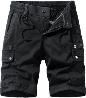 Wide Leg Shorts for Men Basic Plaid with Pockets Zipper Country Flattering Cargo Shorts for Men Hemming Countryside