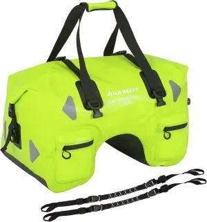 WILD HEART Dry Motorcycle Tail bag 70L/50L With Rope Straps and Inner Pocket Waterproof PVC 500D for Travel,Motorcycle and so on