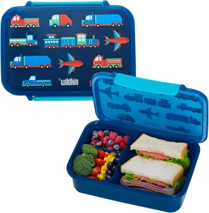 Wildkin Reusable Food Container for Kids – Airtight, Leak Resistant, Dishwasher Safe - Transportation
