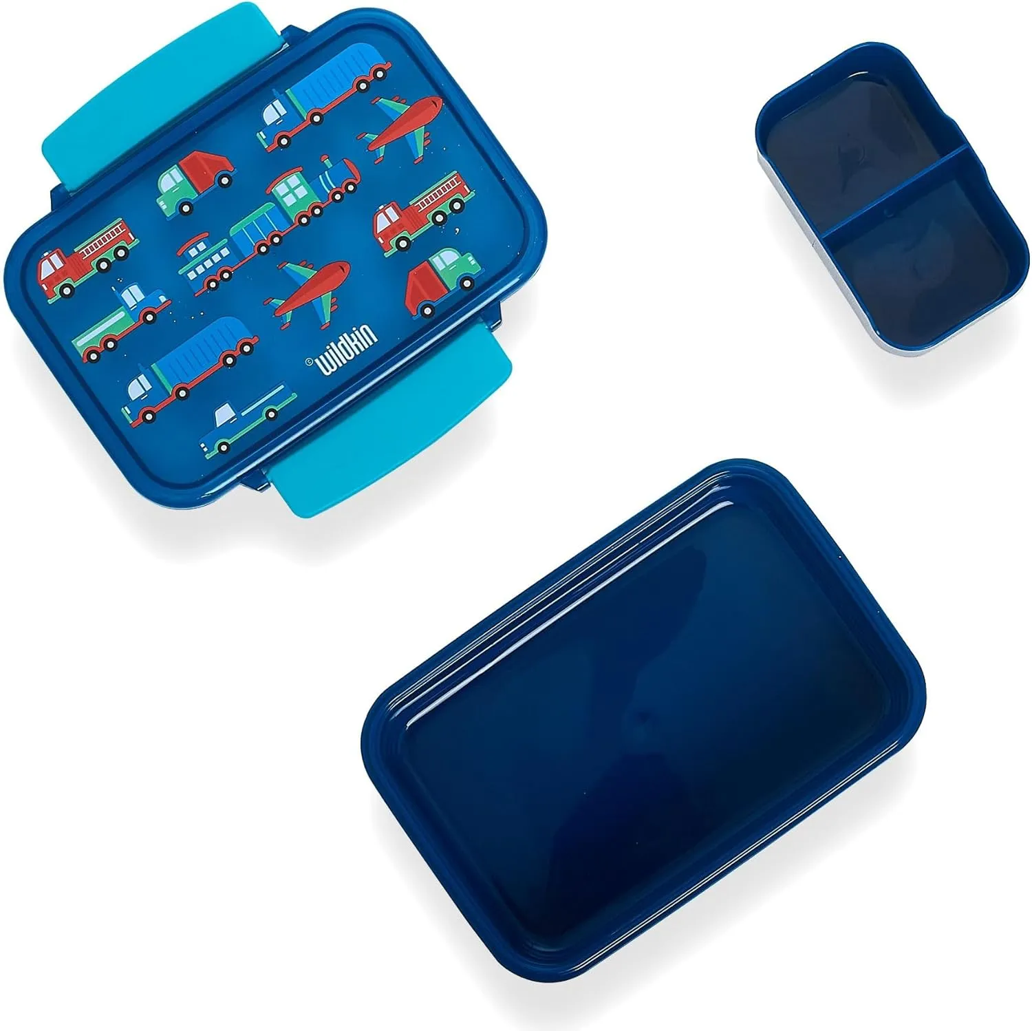 Wildkin Reusable Food Container for Kids – Airtight, Leak Resistant, Dishwasher Safe - Transportation