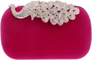 Women Crystal Evening Bag Clutches Purse Chain Wallet Handbag Elegant Party