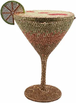 Women Goblet Rhinestone Evening Bag Cocktail Cup Diamond Clutch Funny Crystal Prom Handbag Wedding Purse for Party
