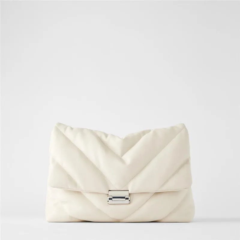 Women Shoulde White Messenger Bag