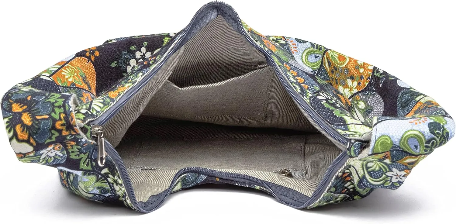 Women Shoulder Handbags Fashion canvas Hippie Crossbody Bags Bohemian Animal Prints Hobo Bags